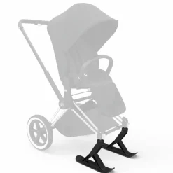 Skis pour poussette Priam et e-Priam Black