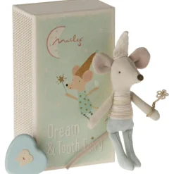 Souris Fée des dents Petit frère dans sa boîte