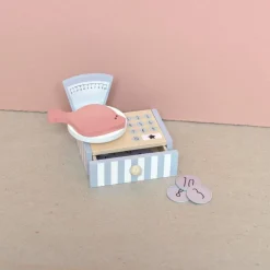 Stand de marché en bois