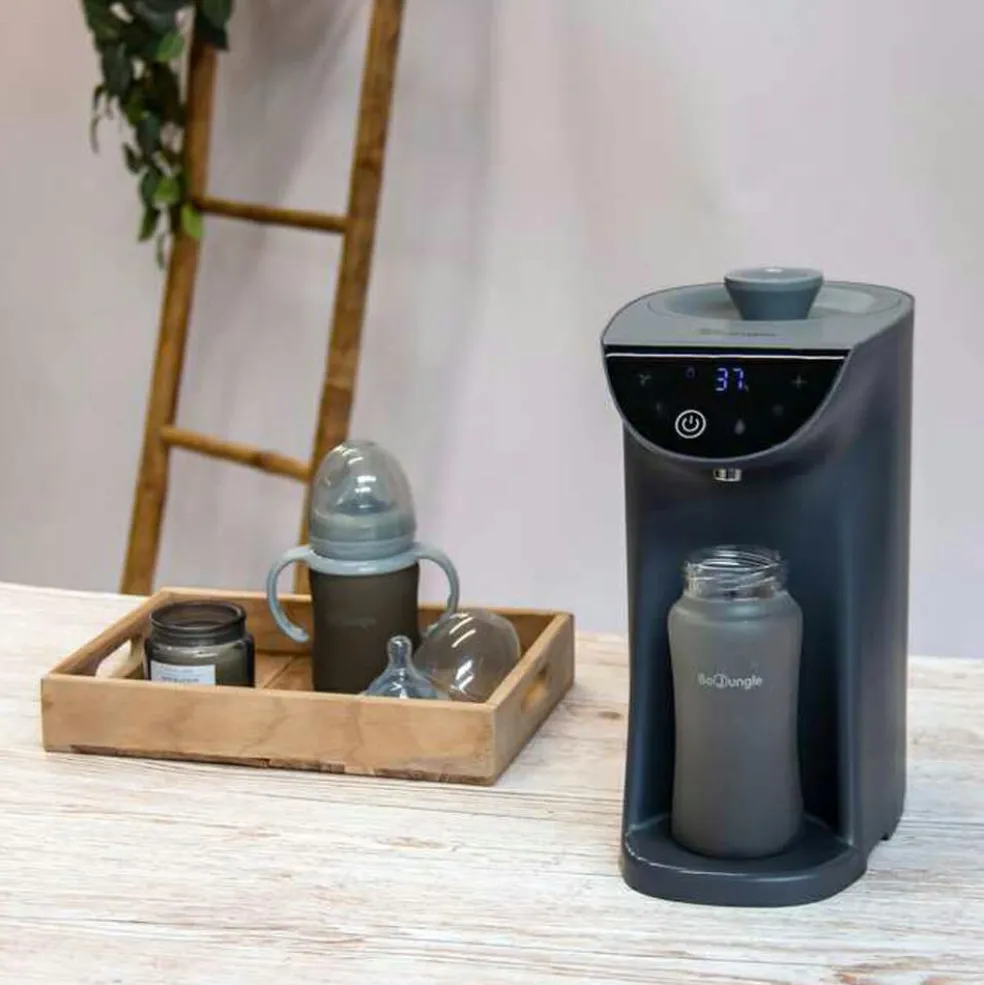 Station chauffe biberon gris foncé