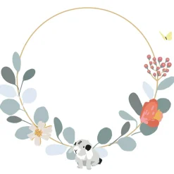 Sticker Easy couronne Nils (30 x 30 cm)