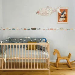 Sticker frise murale Bateaux