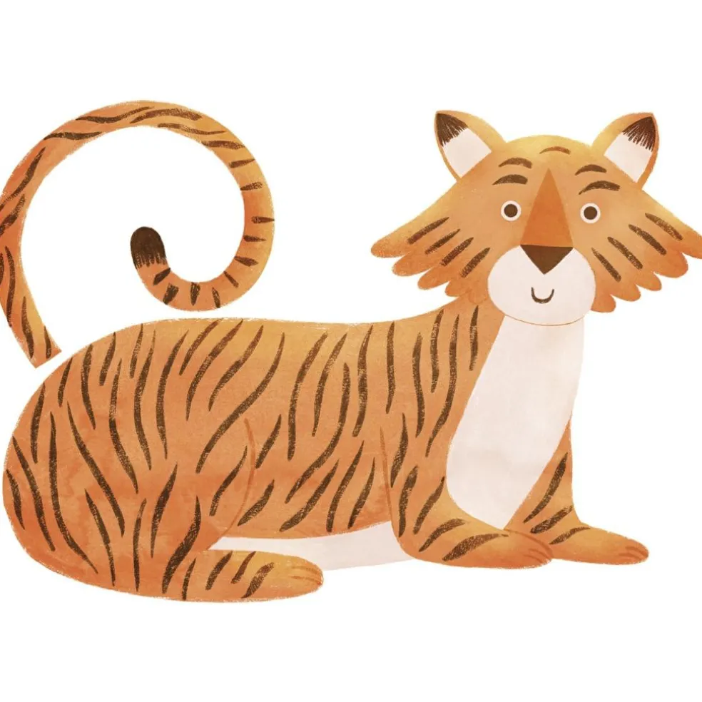 Sticker Le tigre