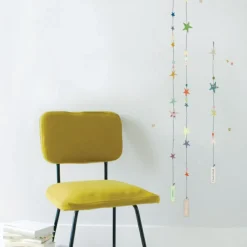 Sticker mural Fils d'étoiles gris