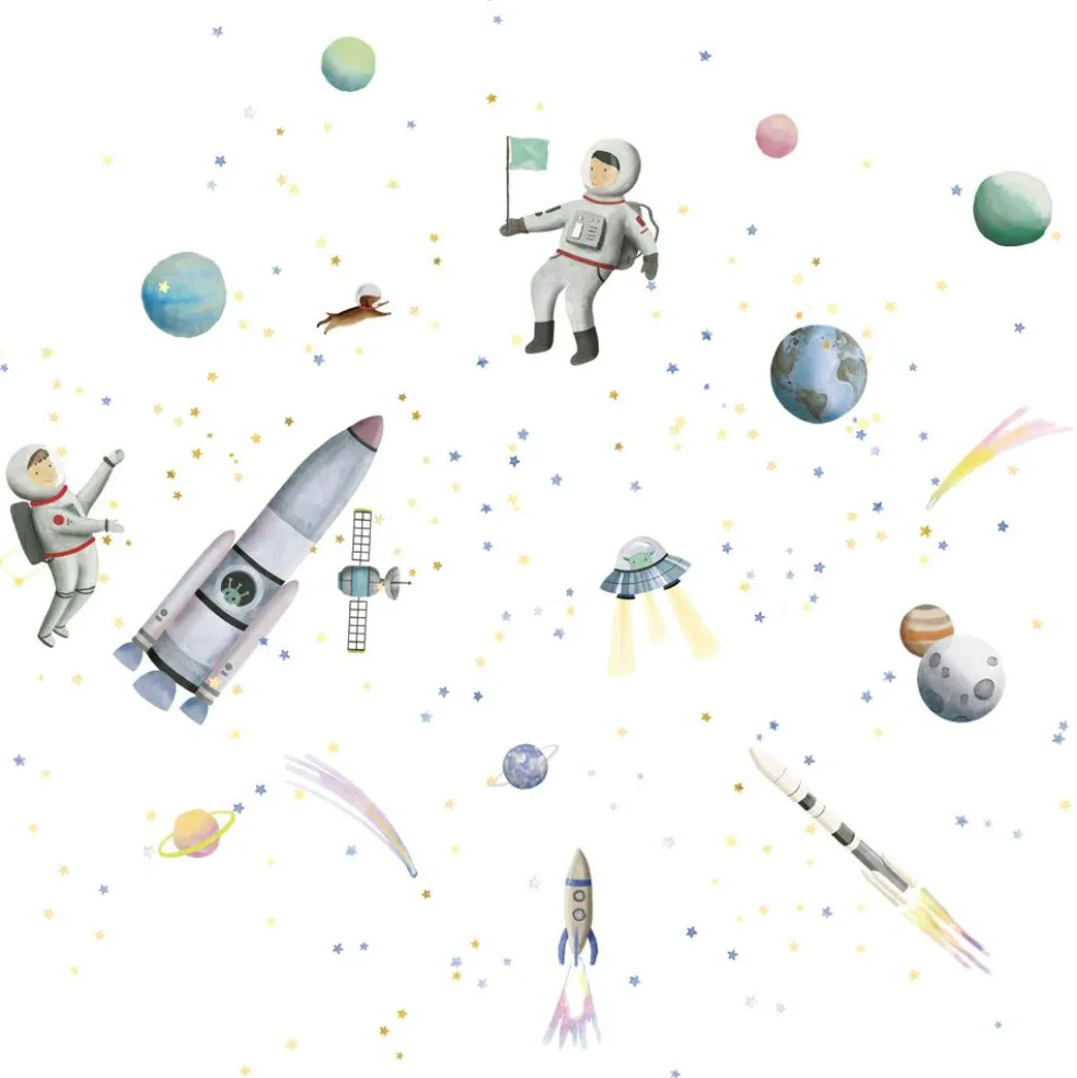 Sticker mural géant Espace