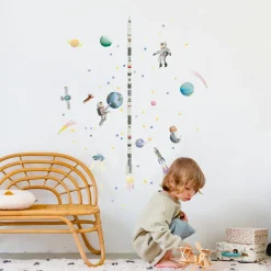 Sticker toise Espace (120 cm)