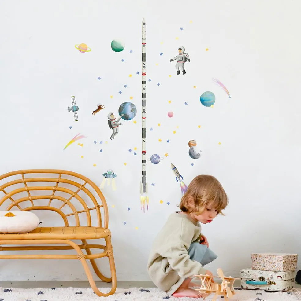 Sticker toise Espace (120 cm)