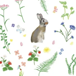 Stickers Easy lapin (30 x 30 cm)