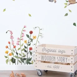 Stickers fleurs Queyran (64 x 55 cm)