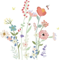 Stickers géants Fleurs de champs