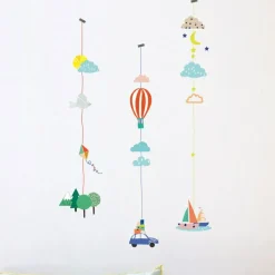 Stickers guirlande balade (3 stickers 50 x 8 cm)