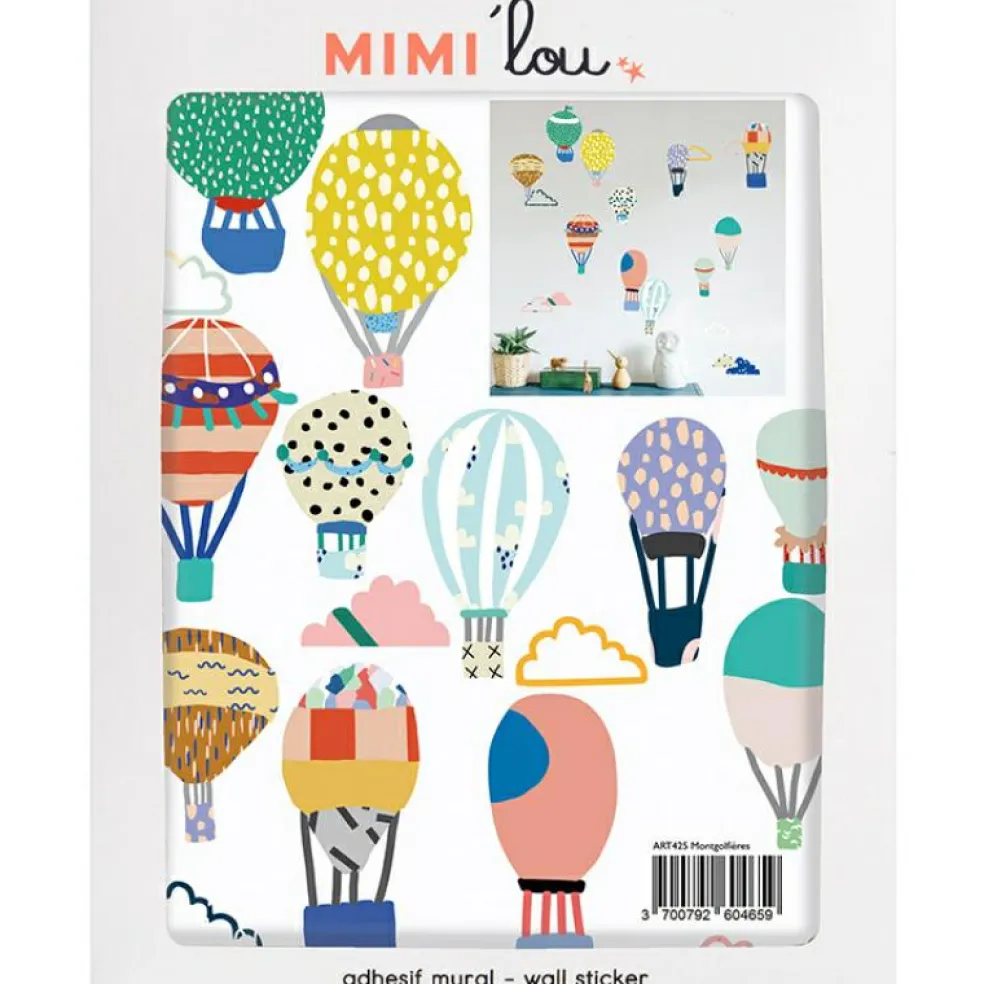 Stickers Just a touch Montgolfières