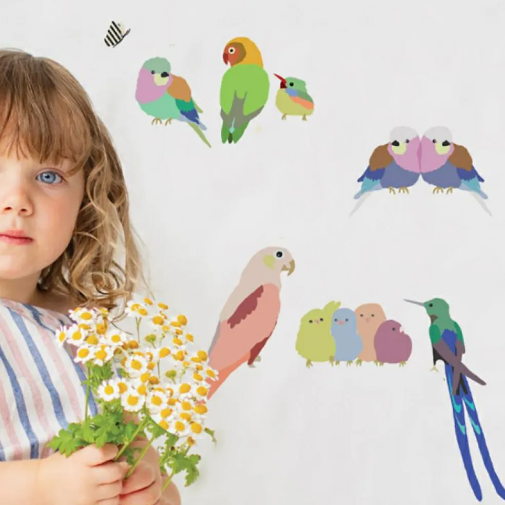 Sticket Just a touch with the birds