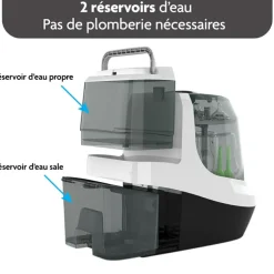 Stérilisateur et sécheur Bottle Washer Pro noir et blanc