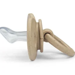 Sucette en bambou orthodontique Pure Khaki (0-6 mois)