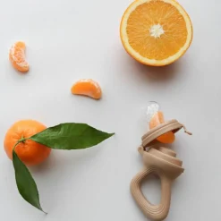 Sucette grignoteuse Caramel avec 4 embouts