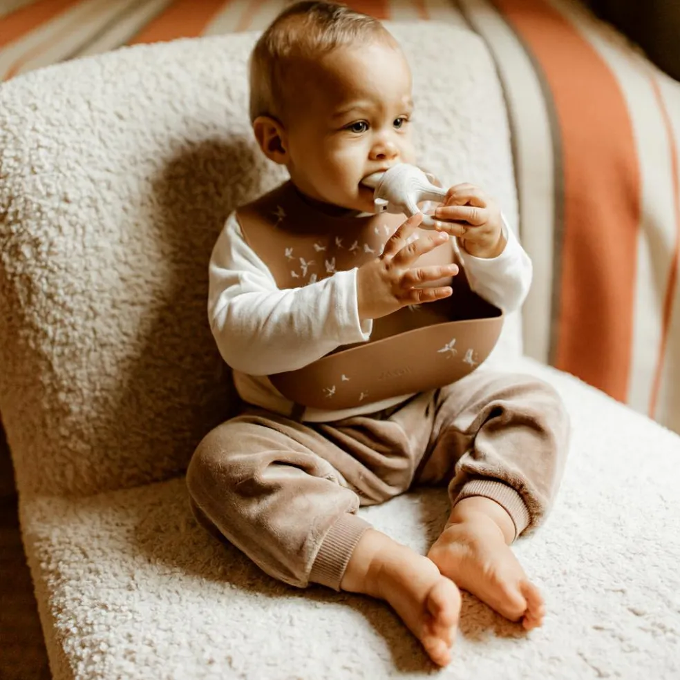 Sucette grignoteuse Sauge avec 4 embouts