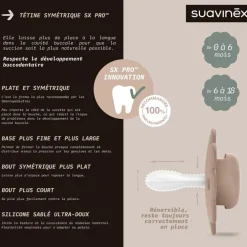 Sucette réversible SXPRO 6-18 mois Wonder Viva Maganta