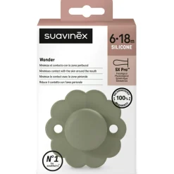 Sucette réversible SXPRO 6-18 mois Wonder Hedge Green
