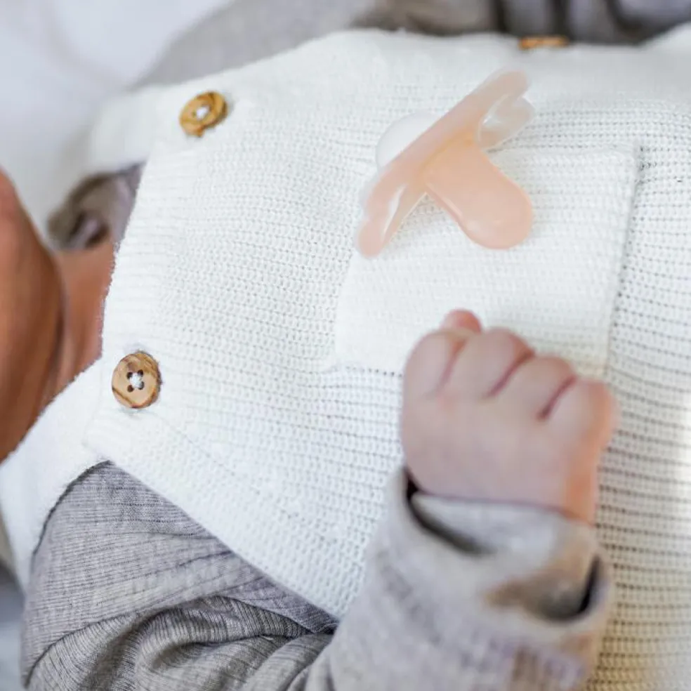 Sucette symétrique mini en silicone Zéro Zéro (0-2 mois)