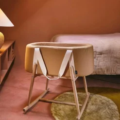 Support à bascule en bois pour couffin Kuko