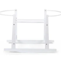 Support de couffin à bascule en pin blanc