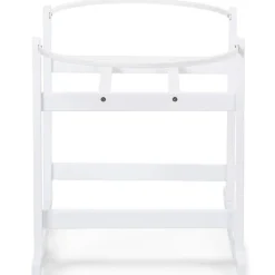 Support de couffin à bascule en pin blanc