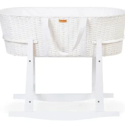 Support de couffin à bascule en pin blanc