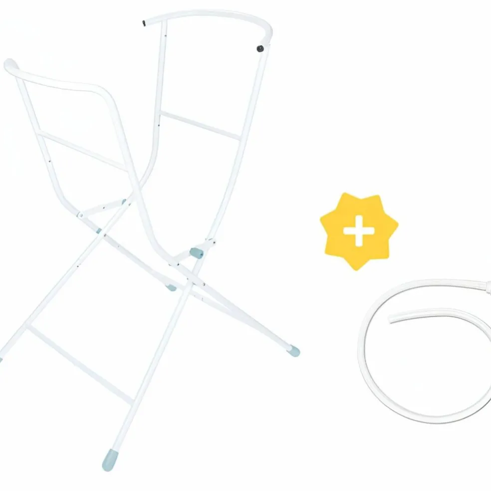 Support pour baignoire Baleine et tuyau de vidange