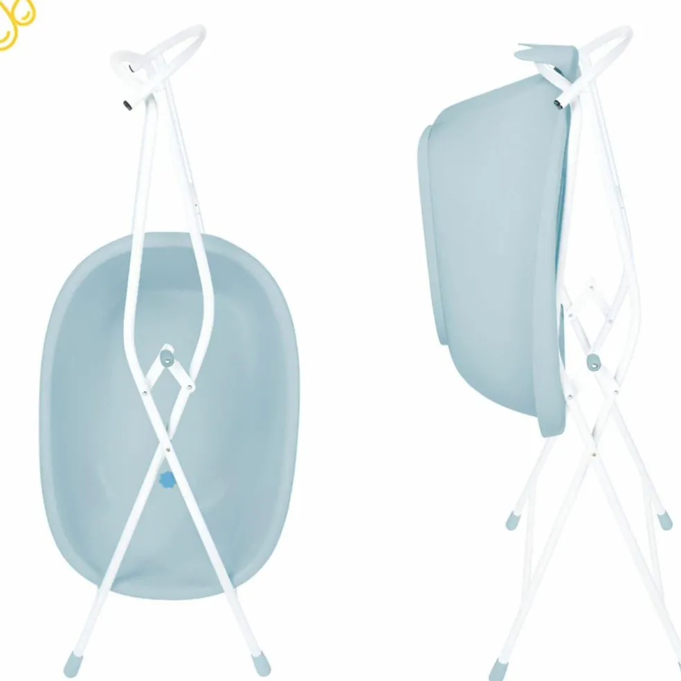 Support pour baignoire Baleine et tuyau de vidange