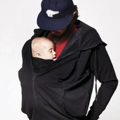Sweat du parent pour porté bébé noir (taille M)