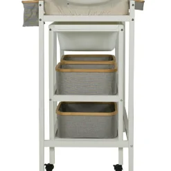 Table à langer avec baignoire Basic Blanc