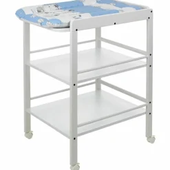 Table à langer Clarissa bois blanc