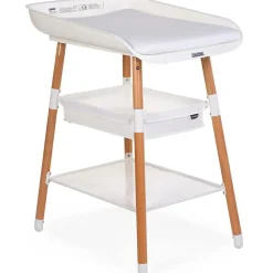 Table à langer Evolux naturel blanc