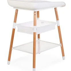 Table à langer Evolux naturel blanc