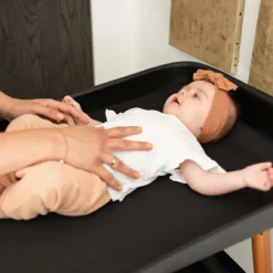 Table à langer Evolux noire