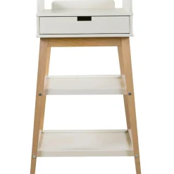 Table à langer Hip avec tiroir Argile-Naturel