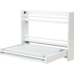 Table à langer murale en bois de hêtre Confort blanc