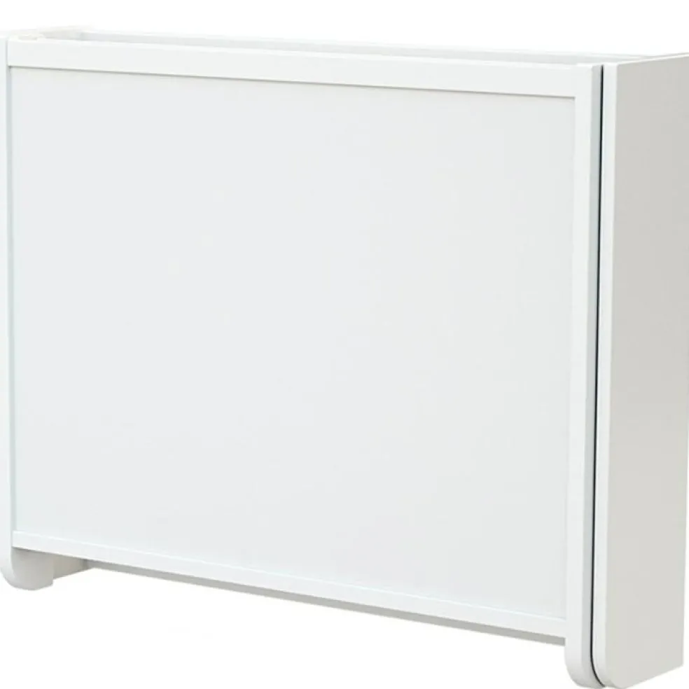 Table à langer murale en bois de hêtre Confort blanc