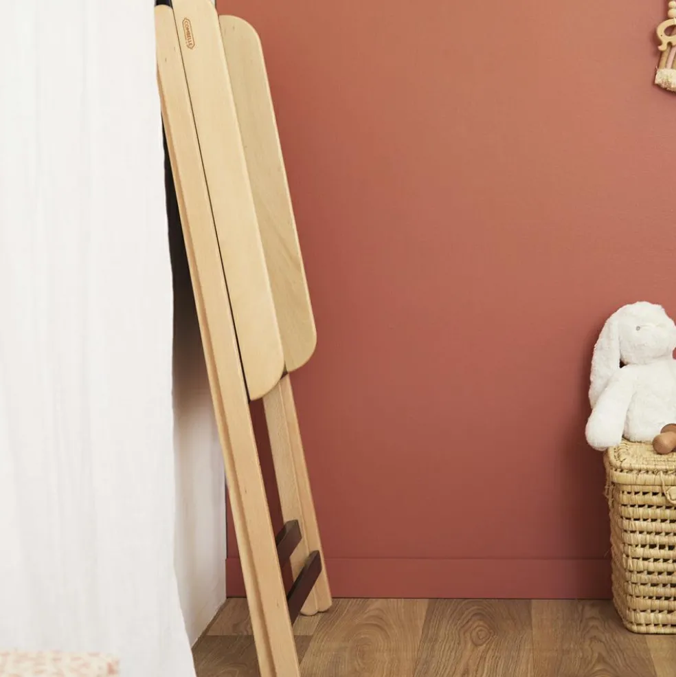 Table à langer pliante Jade bois massif hybride anthracite