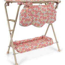 Table à langer pour poupée Rose anglaise