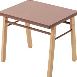 Table d'enfant en bois Gabriel hybride vieux rose (50 x 40 cm)