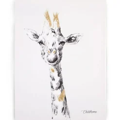 Tableau girafe (30 x 40 cm)