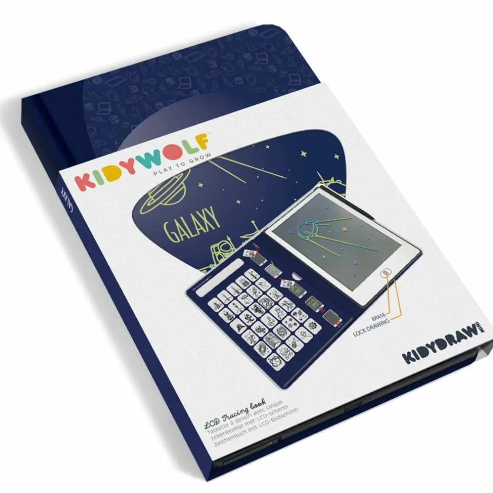 Tablette à dessin KIDYDRAW-MINI Galaxie bleue