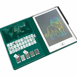 Tablette à dessin KIDYDRAW-MINI Animaux autour du monde vert