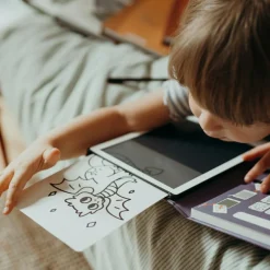 Tablette à dessin KIDYDRAW-MINI Il était une fois violet