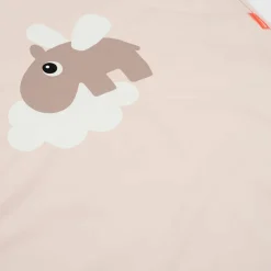 Tablier enfant imperméable Happy clouds rose