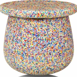 Tabouret modulaire Dynamic small super confetti