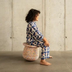 Tabouret modulaire Dynamic small super confetti