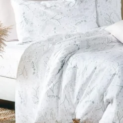 Taie d'oreiller en coton bio Yukari Tilleul (40 x 60 cm)